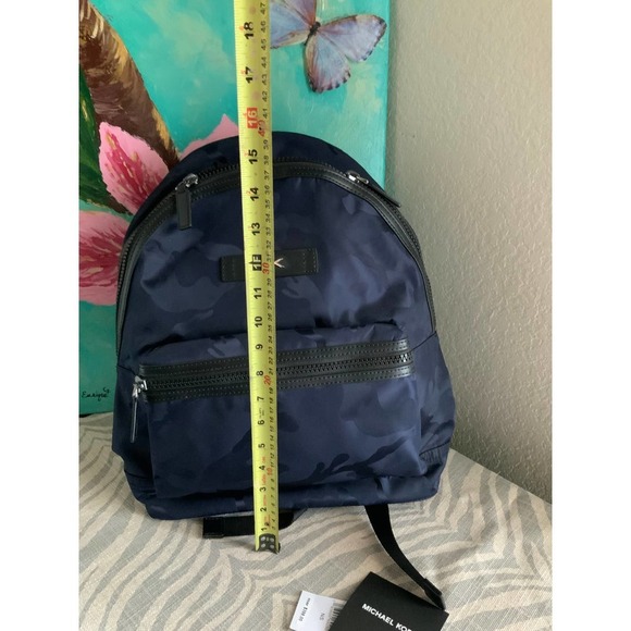Michael Kors Kent Blue Camo Backpack main image 4